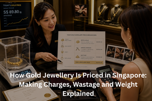 How Gold Jewellery Is Priced in Singapore: Making Charges, Wastage and Weight Explained