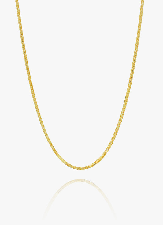 916 Gold Solid Dragon bone Chain