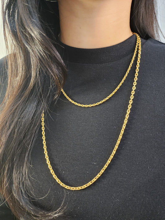 916 Gold Wan Zi Chain