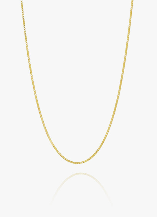 916 Gold box chain